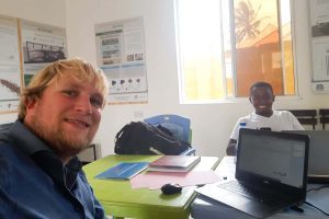 Lattice aquaculture office work Kenya