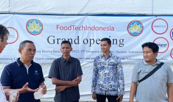 Grand opening FoodTechIndonesia demonstration broiler farm 02