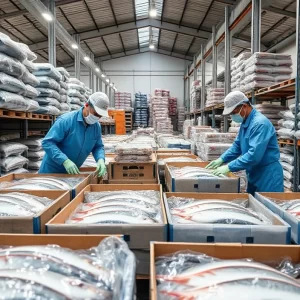 Fish Warehouse in Asia